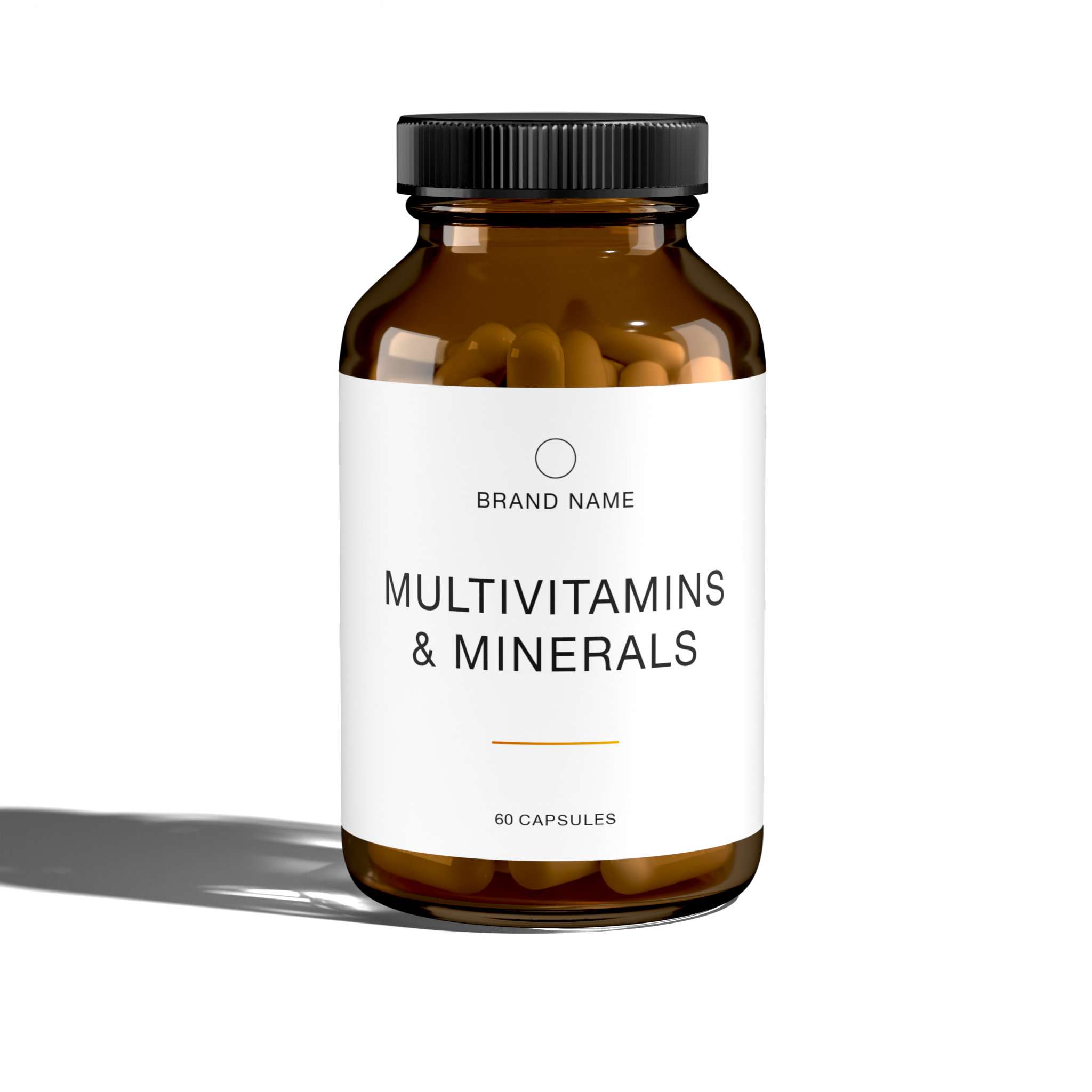 Multivitamin und Mineralien Kapseln